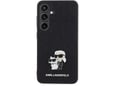 KARL LAGERFELD ovitek IML NFT Full Bodies Saffiano za Samsung Galaxy A55, črna, KLHCSA55SAKCNPK