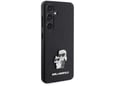 KARL LAGERFELD ovitek IML NFT Full Bodies Saffiano za Samsung Galaxy A55, črna, KLHCSA55SAKCNPK