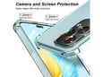 ONASI silikonski ovitek Antishock za Honor 200 Lite, prozorna