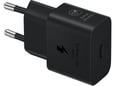 SAMSUNG hišni adapter 220V EP-T2510NBE USB-C QC 25W - črn (Eu Blister)