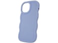 ONASI silikonski ovitek Bubble za iPhone 16 Pro Max, vijolična