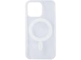 ONASI silikonski ovitek Antishock MagSafe za iPhone 16 Pro Max, prozorna
