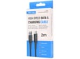 CHAMELEON USB kabel, USB-A/USB-C, 2m