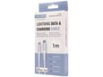 CHAMELEON USB kabel, USB-C/Lightning, 1m