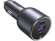 UGREEN avtomobilski polnilec 35025, 130 W, 2x USB-C, 1x USB-A