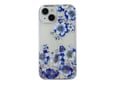ONASI silikonski ovitek Blooming za iPhone 16 Plus, moder