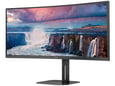 AOC ukrivljen gaming monitor CU34V5C/BK, 34 inch
