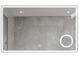 S6 STEKLARSTVO ŠEST kopalniško ogledalo S63A z LED osvetlitvijo, 130x80cm