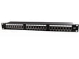 CABLEXPERT patch panel CAT6 24-portov, zaščiten, 1U