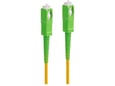 MACLEAN optični patch kabel MCTV-436, SM, SC/APC-SC/APC, 10 m, rumena/zelena