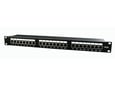 CABLEXPERT patch panel CAT5E 24-portov, zaščiten, 1U