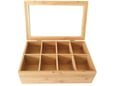 Kinghoff Kutija za čaj od bambusa 30x19.9x9.5cm KH1696