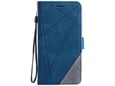 CHAMELEON preklopna torbica za Apple iPhone 16 Pro Max, modra, WLGO-Lines
