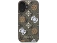 GUESS ovitek za iPhone 16, rjava, GUHMP16SP4PWPW