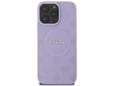 GUESS ovitek Saffiano za iPhone 16 Pro, vijolična, GUHMP16LPSAPSMEU