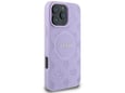 GUESS ovitek Saffiano za iPhone 16 Pro, vijolična, GUHMP16LPSAPSMEU