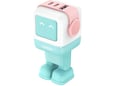 UGREEN polnilnik Nexode Robot GaN 65W, roza, 35855