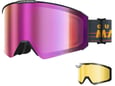 OUTDOOR MASTER smučarska očala Falcon, črna