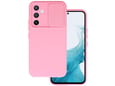 ONASI silikonski ovitek Lens Cover za iPhone 16, roza