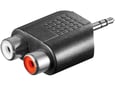 Zed Electronic Jack 3.5mm muški na RCA činč ženski x 2