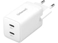 Intenso Punjač kućni, brzi, 2 x USB-C, 3A, 40W