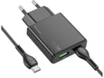 Hoco Punjač kućni, brzi, PD20W + QC3.0 Dual Port