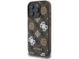 GUESS ovitek Stamp za iPhone 16 Pro Max, rjava, GUHMP16XP4PWPW