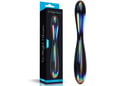 LOVETOY Stekleni Dildo Twilight Gleam Double Delight