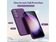 ONASI silikonski ovitek za Samsung Galaxy A16, mat vijolična