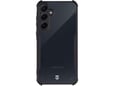TACTICAL silikonski ovitek Quantum za Samsung Galaxy A55, prozorno črna