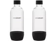SODASTREAM steklenica za vodo Duo Pack, 1l, črna, 2kos