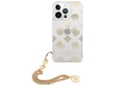 Maska za telefon Guess Hc Pc Chain Handle Peony za iPhone 13 Pro 6.1 (GUHCP13LKSPEGO)
