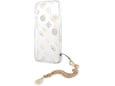 Maska za telefon Guess Hc Pc Chain Handle Peony za iPhone 13 Pro 6.1 (GUHCP13LKSPEGO)
