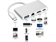 Adapter Type C na RJ45 (LAN) HDMI USB 3.0 4u1 JWD-TC08