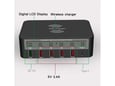 Wireless punjac + 5xUSB + Type C EL01 crni