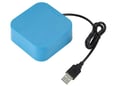 USB hub I citac kartica 2u1 JWD-U35 plavi