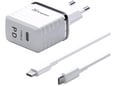 Kućni punjač Konfulon C32D+DC15 PD 20W sa Type C na Type C kablom