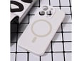 Torbica Magsafe Pure color za iPhone 15 Pro 6.1 bela