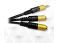 Kabl STARK audio 3.5mm stereo na 2X3.5mm stereo