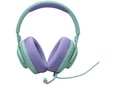 JBL žične naglavne slušalke z mikrofonom Quantum 100M2, vijolična-zelena