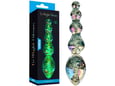 LOVETOY Stekleni Dildo Twilight Gleam Tantalizing Orbs Glow In The Dark