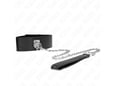 KINK Ovratnica S Povodcem Wide Black Strap (65 Cm)