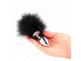 KINK Analni Čep With Feather Black (3 Cm)