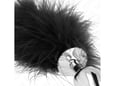 KINK Analni Čep With Feather Black (3 Cm)
