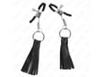 KINK ŠČipalke Za BradaviČke Leatherette Tassel Black