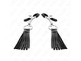 KINK ŠČipalke Za BradaviČke Leatherette Tassel Black