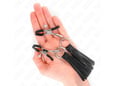 KINK ŠČipalke Za BradaviČke Leatherette Tassel Black