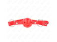 KINK Gag Breathable With Double River Model 1 Red (4,5 Cm)