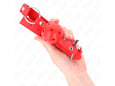 KINK Gag Breathable With Double River Model 1 Red (4,5 Cm)