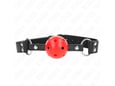KINK Gag Breathable With Double River Leather (4,5 Cm)